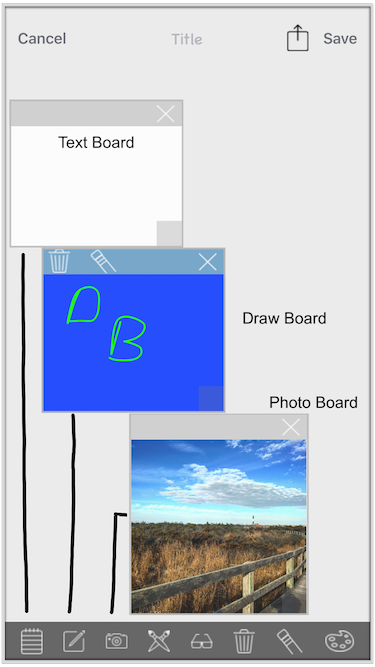 Quick Board ios App